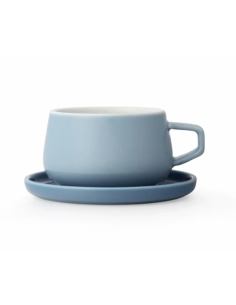 TAZA VIVA CLASSIC ELLA AZUL 0.25 L CON PLATO VIVA...