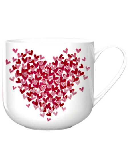 TAZA LOVE PORCELANA 0.38 L