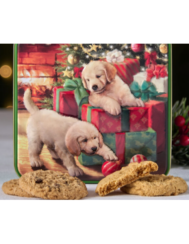LATA GALLETAS CACHORRO NAVIDAD 200 GR...
