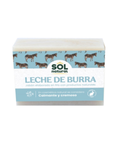 JABÓN DE LECHE DE BURRA 100 GR SOL NATURAL