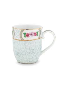 TAZA BLUSHING BIRDS WHITE 145 ML PIP STUDIO