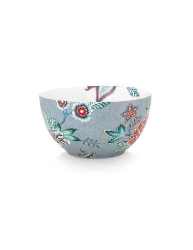 BOWL FLOWER FESTIVAL BLUE 12 CM PIP STUDIO