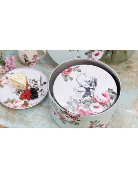 SET DE 2 LATAS ALICIA EN EL PAÍS DE LAS MARAVILLAS V&A