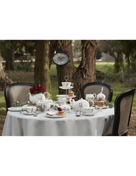 PLATOS DE POSTRE DE ALICIA EN EL PAÍS DE LAS MARAVILLAS 4 UDS V&A