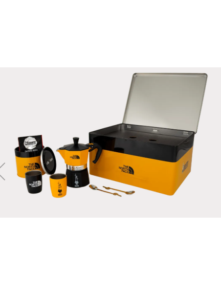 SET MOKA ESPRESS THE NORTH FACE 3 TAZAS BIALETTI