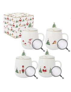 TAZA LET IT SNOW 450 ML CON FILTRO Y TAPA EASY LIFE 2