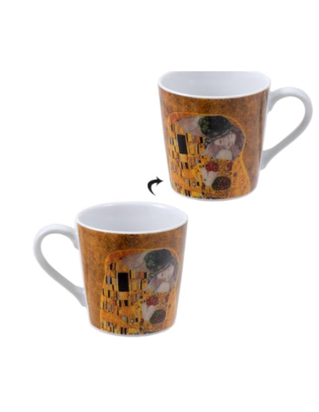 SET 2 TAZAS ESPRESSO EL BESO CON PLATO 75 ML EASY LIFE
