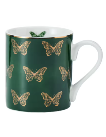 TAZA BUTERFLIES 280 ML MK