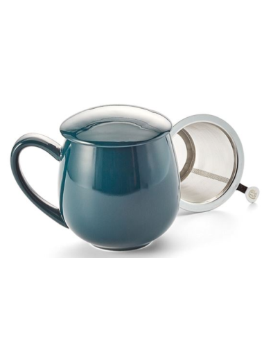 TAZA SAARA VERDE OSCURO PORCELANA...
