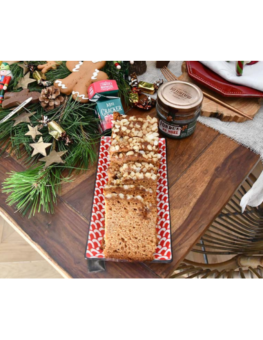 PAN DE ESPECIAS CON MIEL Y PERLAS DE...