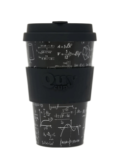VASO CON TAPA EINSTEIN 400 ML QUYCUP