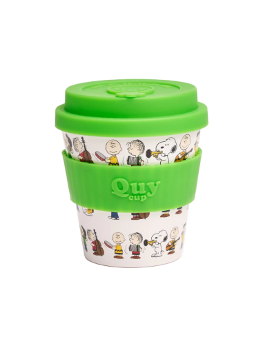 VASO CON TAPA SNOOPY OPERA 230 ML QUYCUP