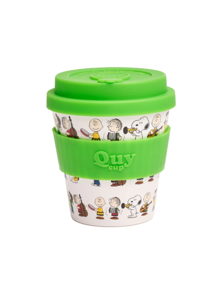 VASO CON TAPA SNOOPY OPERA 230 ML QUYCUP