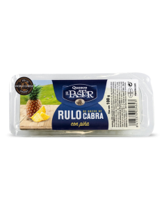 RULO DE QUESO CABRA CON PIÑA 100 GR EL PASTOR