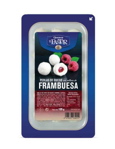 PERLAS RELLENAS FRAMBUESAS 125 GRS EL...