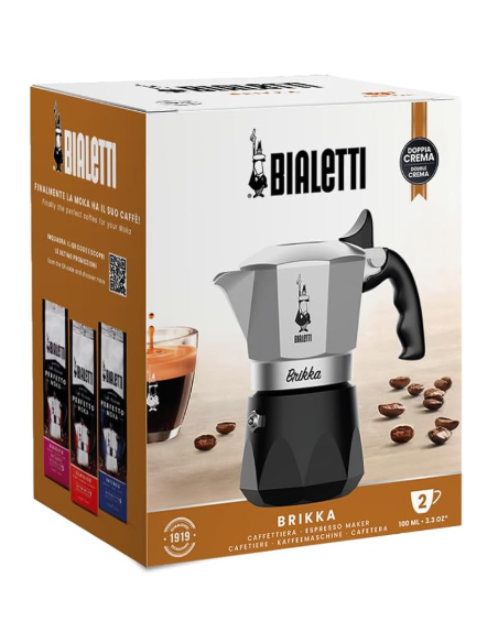 CAFETERA NEW BRIKKA 2 TAZAS BIALETTI