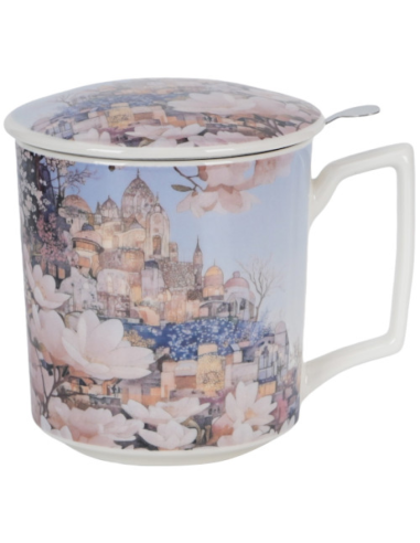 TAZA MODERN MAGNOLIA 0.4 L FILTRO Y TAPA