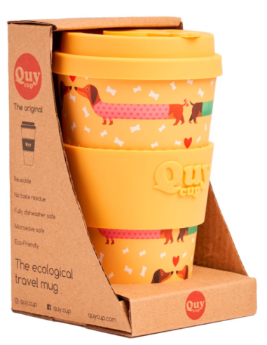 VASO CON TAPA DANTE 400 ML QUYCUP