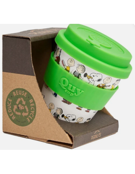 VASO CON TAPA SNOOPY OPERA 230 ML QUYCUP