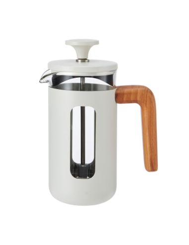CAFETERA DE ÉMBOLO CREMA 8 TAZAS LA...