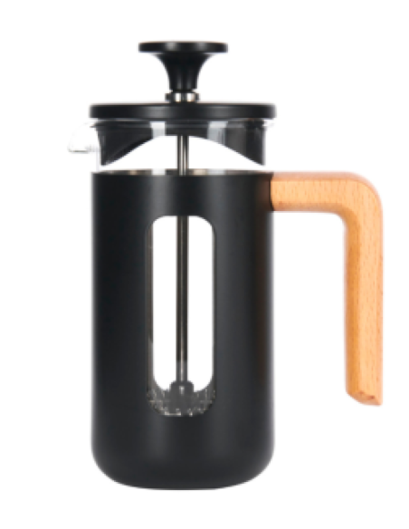 CAFETERA DE ÉMBOLO NEGRA 3 TAZAS LA CAFETIERE