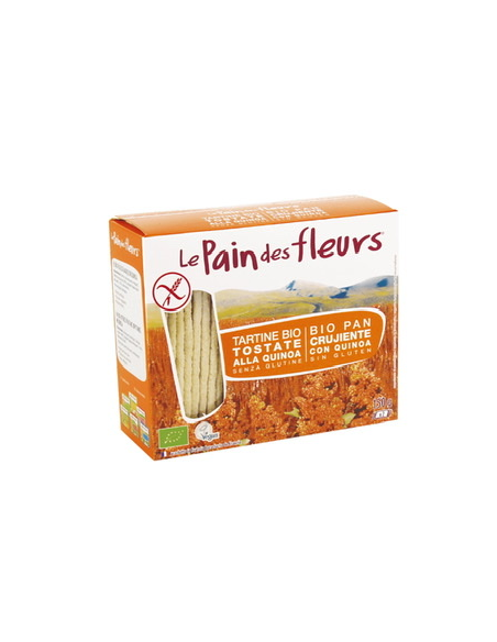 CRACKER QUINOA SIN GLUTEN BIO 150 GR. LE PAIN DES FLEURS