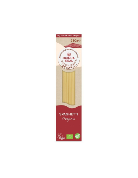 SPAGUETTI DE ARROZ Y QUINOA BIO 250 GR. SIN GLUTEN QUINUA REAL