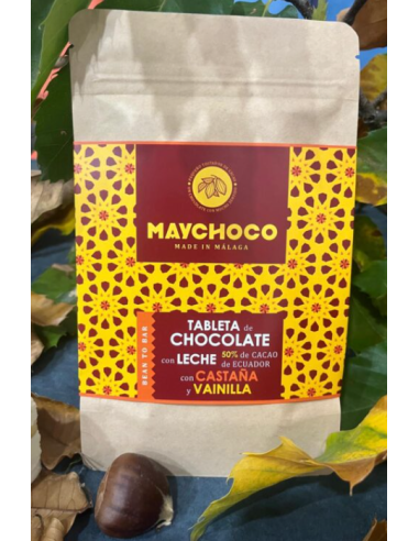 CHOCOLATE CON LECHE CASTAÑA Y...