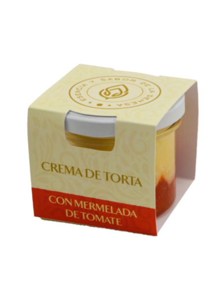 CREMA DE QUESO DE CABRA CON TOMATE
