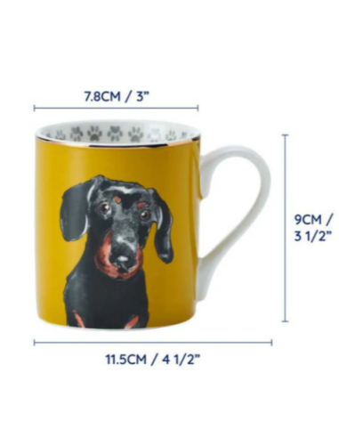 TAZA MIKASA DASCHUND 280 ML LTBE