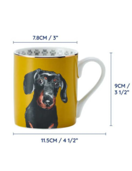 TAZA MIKASA DASCHUND 280 ML LTBE