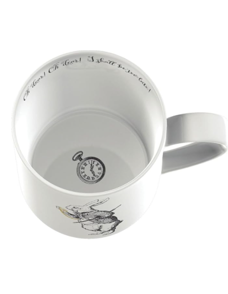TAZA CONEJO ALICIA EN EL PAÍS DE LAS MARAVILLAS 350 ML V&A