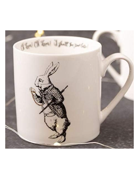 TAZA CONEJO ALICIA EN EL PAÍS DE LAS MARAVILLAS 350 ML V&A