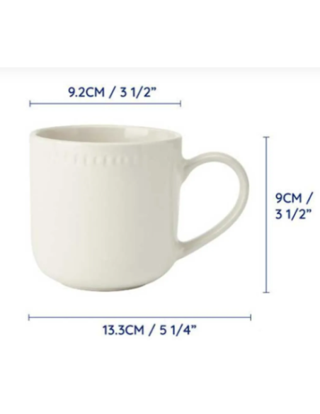 TAZA CRANBORNE BLANCA 320 ML MK