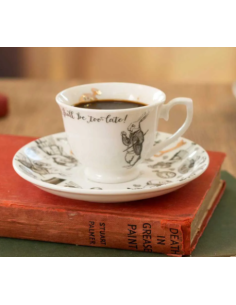 TAZA ESPRESSO CON PLATO ALICIA EN EL PAÍS DE LAS... 2