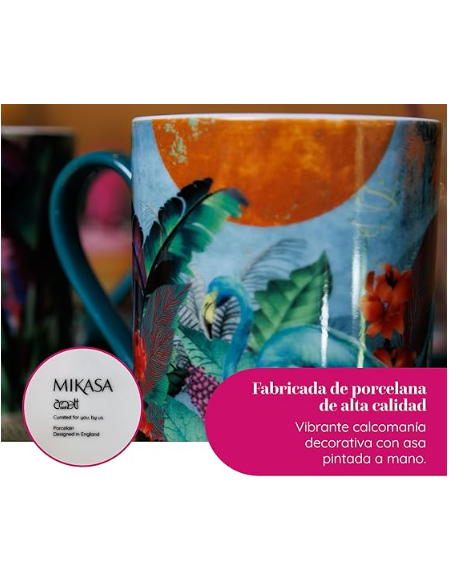 TAZA FLAMINGO 350 ML MK