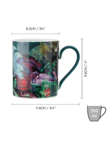TAZA FLAMINGO 350 ML MK