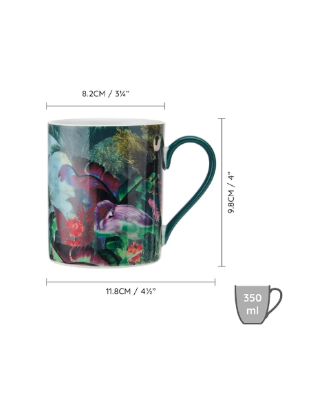TAZA FLAMINGO 350 ML MK