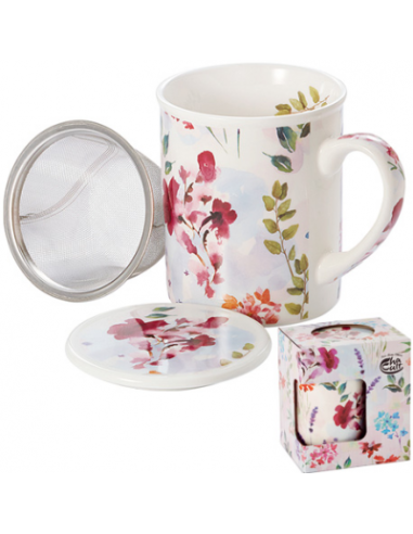 TAZA ELFIE PORCELANA FILTRO Y TAPA 0.25L