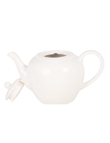 TETERA TIMM BLANCA CERAMICA 1 L