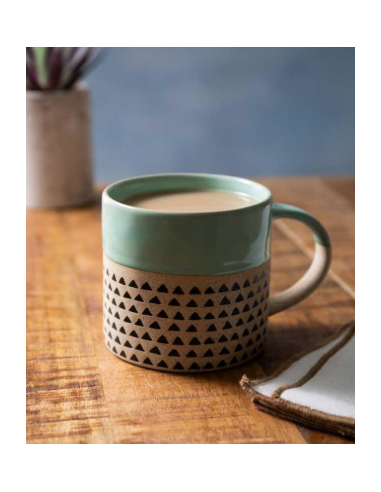 TAZA GREEN MUG04 390 ML MK