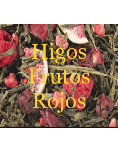 TE VERDE HIGOS FRUTOS ROJOS KG