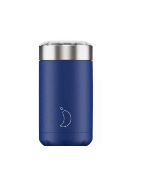 CHILLYS TERMO SÓLIDO AZUL MATE 500 ML