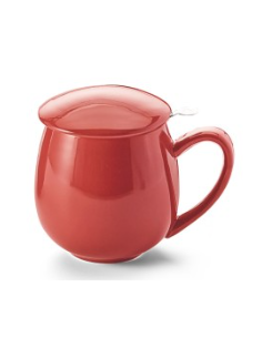 TAZA SAARA ROJA, PORCELANA 0.35 L FILTRO Y TAPA 2