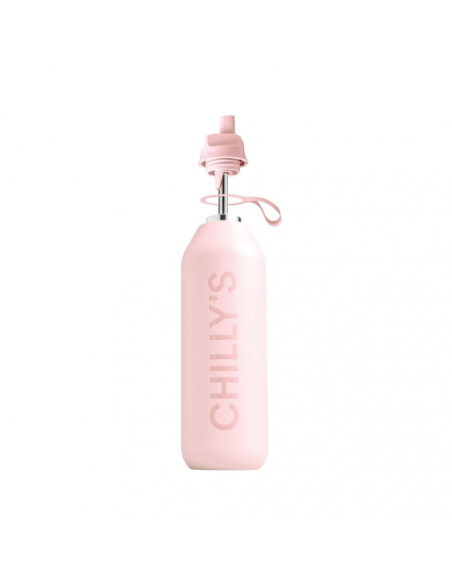 BOTELLA CHILLYS SERIE 2 FLIP ROSA PASTEL 1 L