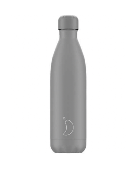 BOTELLA CHILLYS GRIS MATE TOTAL 750 ML