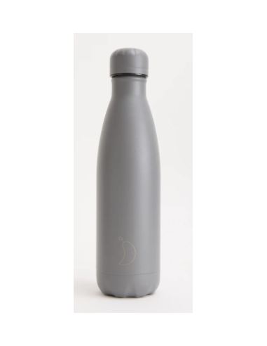 BOTELLA CHILLYS GRIS MATE TOTAL 750 ML
