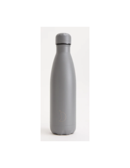 BOTELLA CHILLYS GRIS MATE TOTAL 750 ML