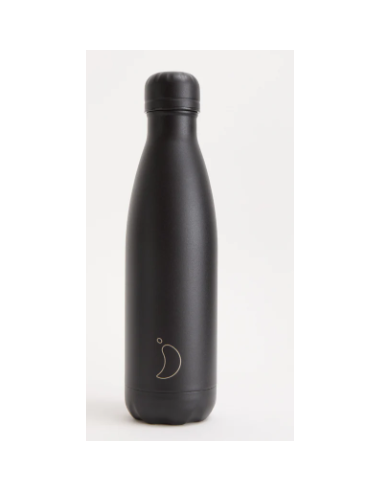 BOTELLA CHILLYS NEGRO TOTAL MATE 500 ML