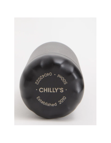 BOTELLA CHILLYS NEGRO TOTAL MATE 500 ML